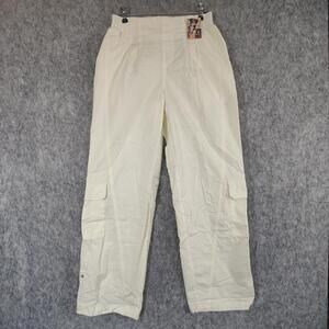 Wide Leg Pull up Comfortable Streetwear Relaxed Fit Casual Cargo Travel Pants